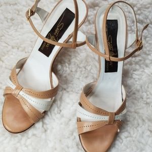 Sesto Meucci 7AA Leather Strappy Sandals
